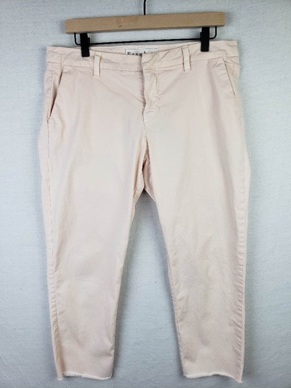 Frank & Eileen Wicklow The Italian Chino Pants Vintage Rose Light Pink size 12